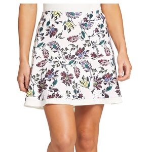 🆕 Lady Hagen Artisanal Print Floral Mix Flounce Skort, Size Medium